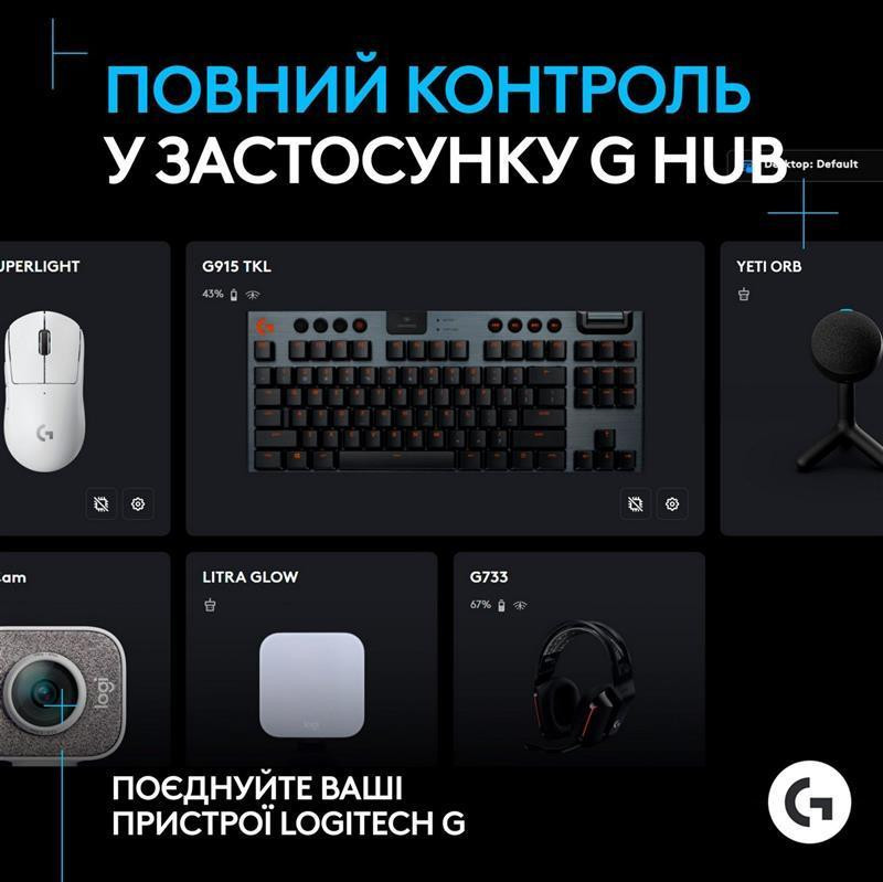 Мікрофон Logitech G Yeti Orb RGB Black (988-000551) Чорний Харків - фото 4