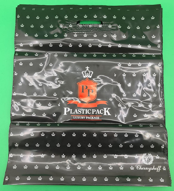 Пакет с прорезной ручкой 45*52 Пластик Пак (25 шт) Харьков - изображение 4