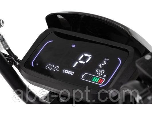 Електроскутер CORSO BlackFury 2999W-72V-50Ah LiFePO4 шини 12"-12" купити дешево Україна Одеса - фото 5