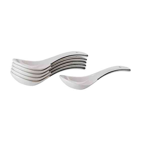 Белый фарфоровый сервиз на 6 персон, 22 предмета Киев