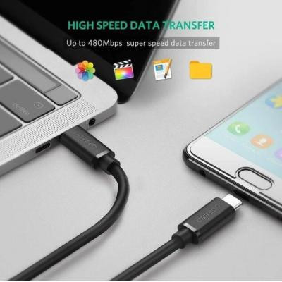 Дата кабель USB-C to USB-C 2.0m US286 3A Black Ugreen (10306) Винница - изображение 7