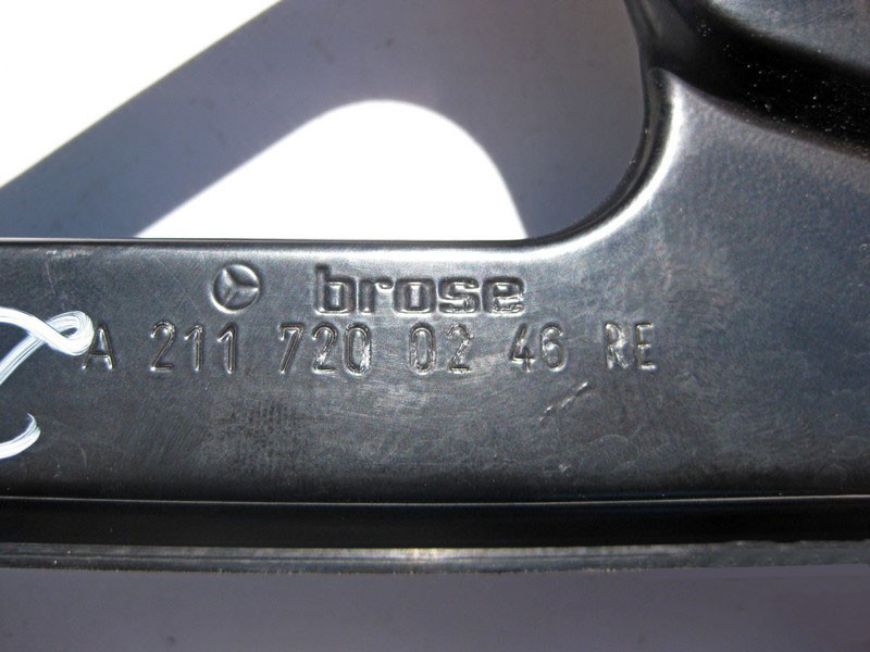 Mercedes-Benz  A2117200446 Склопідйомник передніх правих дверей E-Class W211 Одеса - фото 3