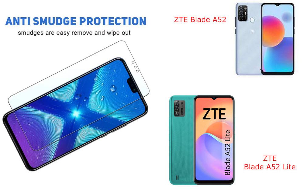 Захисне скло NeoGlass для ZTE Blade A52, Blade A52 Lite – надпрозоре та стійке Київ - фото 3