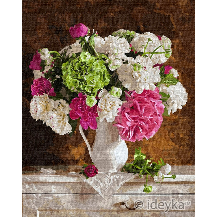 Набір для розпису по номерах. "Ніжність в букеті" 40*50см, шт Київ - фото 1