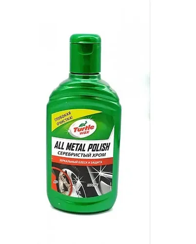 Turtle Wax “Серебристый хром” 300 мл — эффективное средство для удаления коррозии и восстановления блеска хромированных поверхност Ковель - фото 1