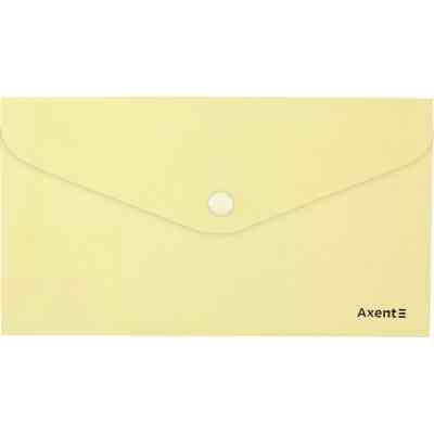 Папка - конверт Axent DL 180мкм Pastelini Желтая (1414-08-A) Винница
