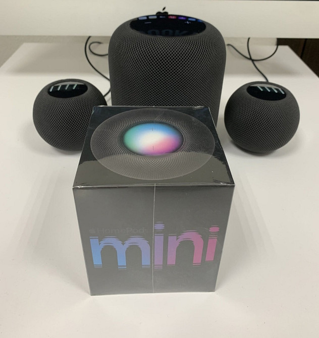 Apple HomePod mini Space Gray White.Гарантия! Киев - изображение 3