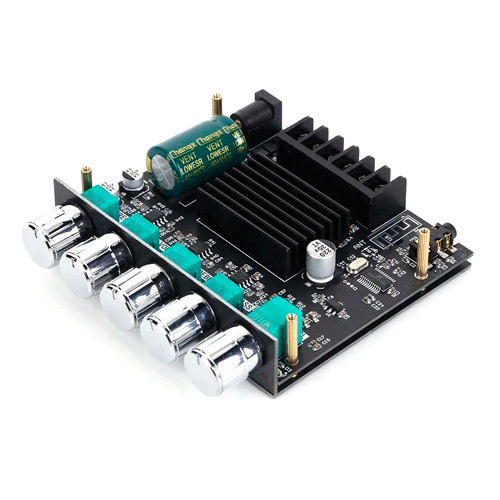 Аудіо підсилювач потужності звуку 2x50Вт 1x100Вт Bluetooth 5.0, ZK-MT21 Вінниця - фото 2