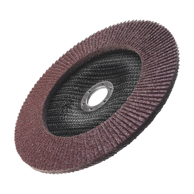 Диск шліфувальний пелюстковий, 180×22 мм, зерно K36, 7000 об/хв INTERTOOL BT-0223 Київ - фото 4