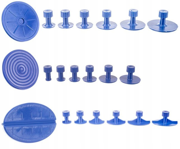 Набор для удаления вмятин на кузове с 18 адаптерами Malatec (18276) Нововолынск - изображение 3