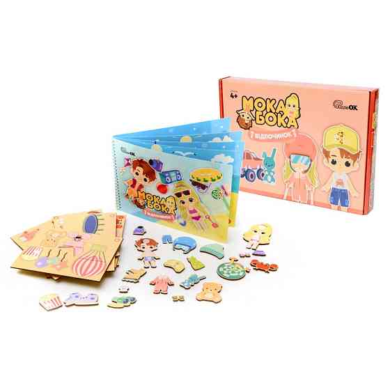 Розвиваюча іграшка "Мока Бока Відпочинок" Puz-88893, 59 деталей Вінниця