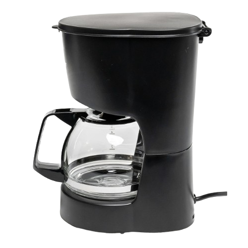 Кавоварка електрична крапельна 600W 600мл чорний HCD-012 Holmer Житомир - фото 6