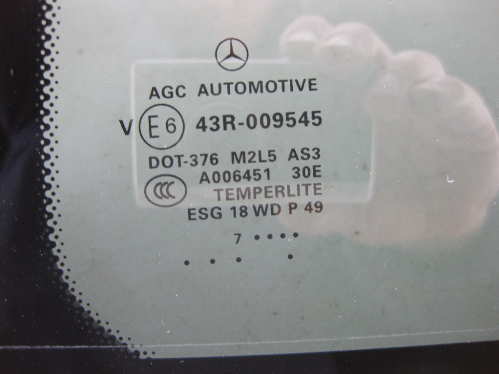 Mercedes-Benz  A1667300955 43R-009545 Глуха кватирка задніх лівих дверей GL/GLS X166 Одеса - фото 6