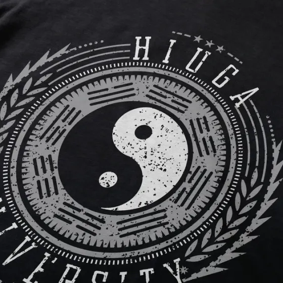 Футболка для подростка мальчика с принтом Наруто Hiuga Univer140ity Размер 160 Anime10810 Днепр