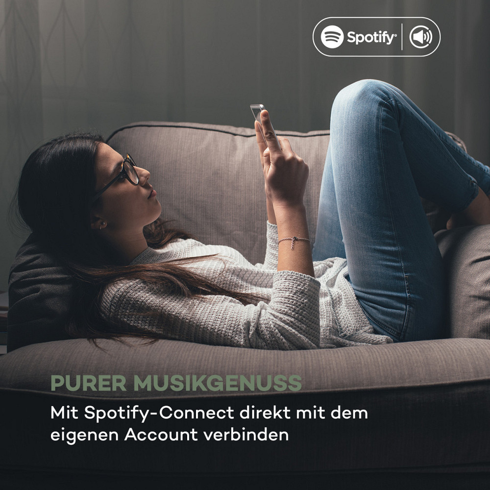 IR-260 інтернет-радіо WLAN USB AUX UPnP 2,8" HCC дисплей пульт дистанційного керування дерево коричневий Рівне - фото 4