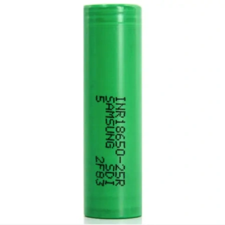 Аккумулятор 18650 Samsung INR18650-25R 2500mah (20А) Зеленый Киев