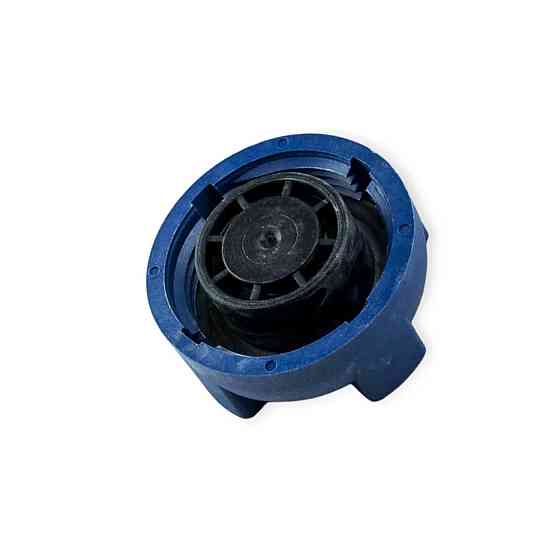 Кришка бачка ГАЗ 3105, 3302, 2108-2115, ЗАЗ 1102-1105 Таврія пластик із клапаном синя розширювального Мукачево