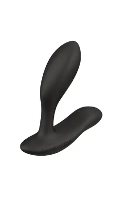 Смарт-вібромасажер простати We-Vibe Vector+ CHARCOAL BLACK, пульт ДК, регульований кут нахилу Львів
