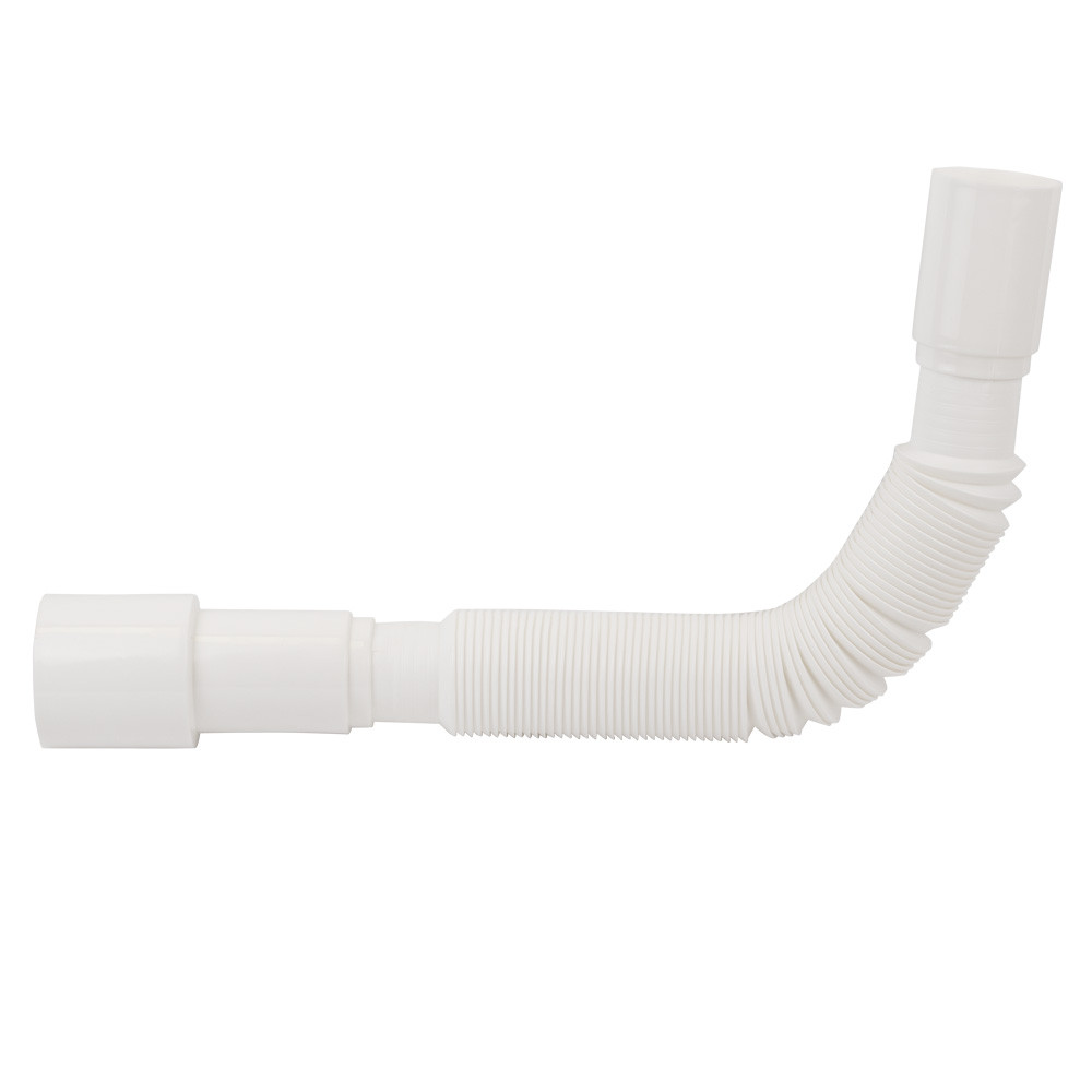 TAU Сифон для кухонной мойки с пластиковым выпуском 3½" выводом под стир. машину круглым перели Киев - изображение 5