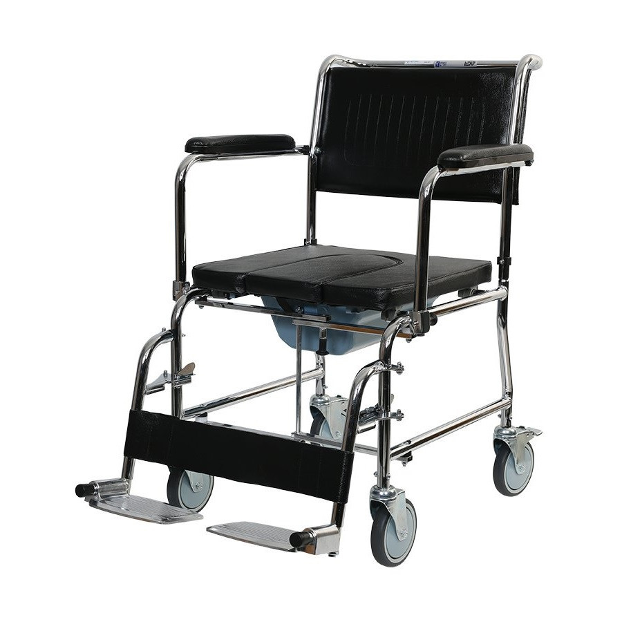 Санитарное кресло-тележка Karadeniz Medikal G125A с выдвижной крышкой Днепр - изображение 3