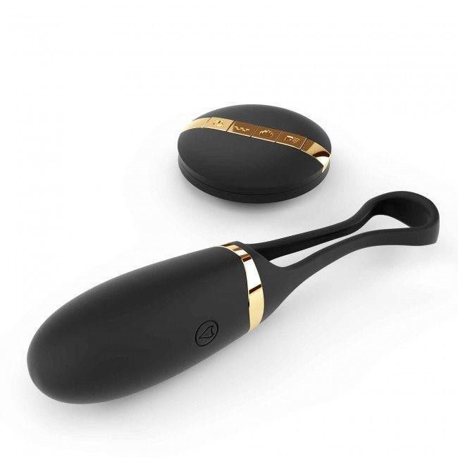Виброяйцо Dorcel Secret Delight Gold с пультом ДУ, с турборежимом и голосовым управлением Sex Aura Киев - изображение 1