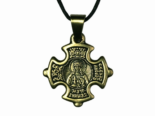 Натільна кулон іконка Вероніка Київ - фото 1