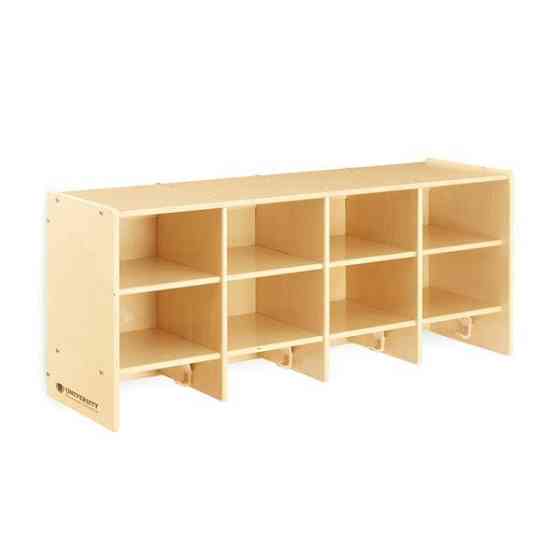 Настінна полиця University 4-секційна з вішалками (U12111) Харків