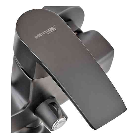 Смеситель для ванной Mixxus Magnum 009 (Euro) Black (MI6198) Киев
