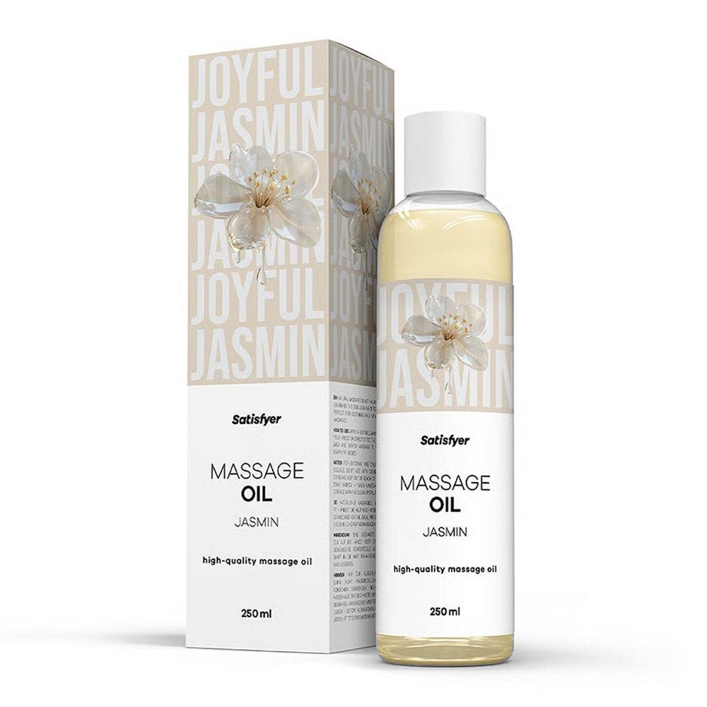 Розпродаж!!! Масажна олія Satisfyer Massage Oil Jasmin 250 мл (термін 30.04.2027) Sex Aura Київ - фото 1