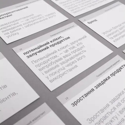 Обучающий набор English Student Карточки для изучения английского языка Marketing English Vocabulary, украинский (591225968) Винница - изображение 4