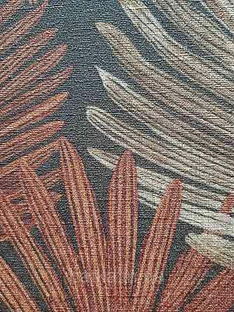 Шпалери вініл на флізеліні AS creation Metropolitan stories ByTime 0,53х10 листя папороті теракоту коричневі Київ