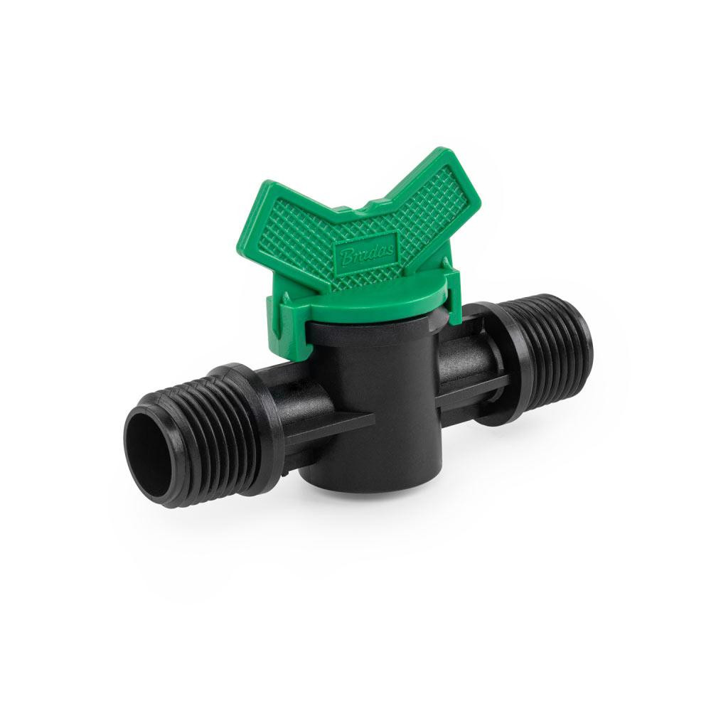 Мінікран лінійний різьба зовнішня 1/2" х 2, DSWZ10-1212L Київ - фото 1