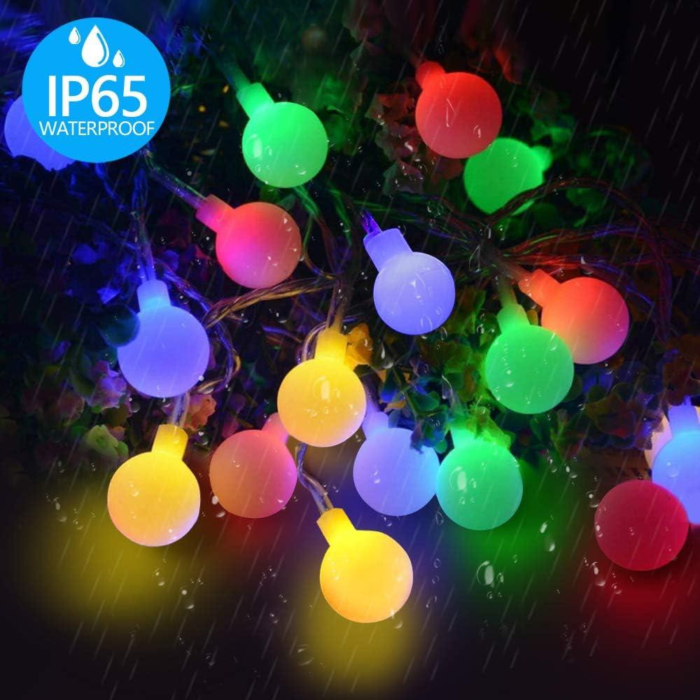 Світлодіодна новорічна гирлянда 100 LED, 3 м, кольорова шарики Київ - фото 2