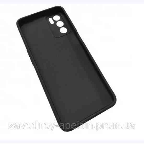 Oppo A16 Чохол силіконовий Захист камери (чорний) Одеса