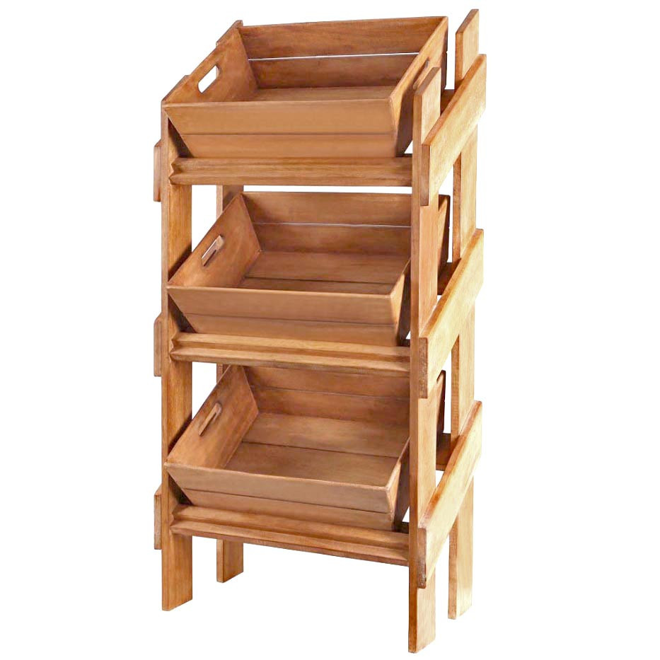 Стелаж для овочів і фруктів "Розарі" сієна Миколаїв - фото 1