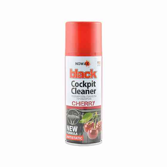 Поліроль для панелі приладів Nowax Cockpit Cleaner Spray Вишня, 450мл Київ