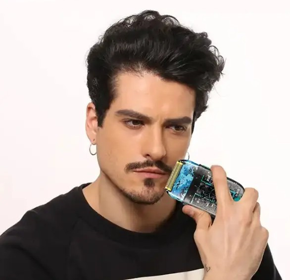 Електробритва акумуляторна VRG V-352, чорна Винница - изображение 3