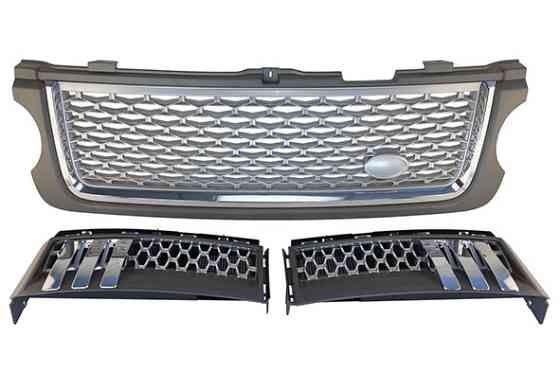 Решетка радиатора + жабры (комплект) Range Rover L322 2010-2012 OBERON/TITAN GP LB-VG10-005 Киев