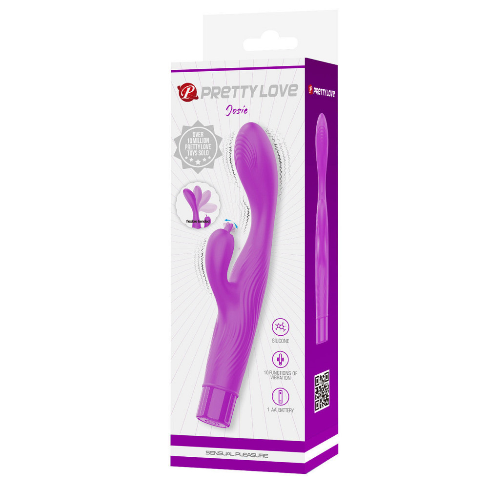 Вібростимулятор PRETTY LOVE Josie Silicone Vibrator Sex Aura Київ - фото 8