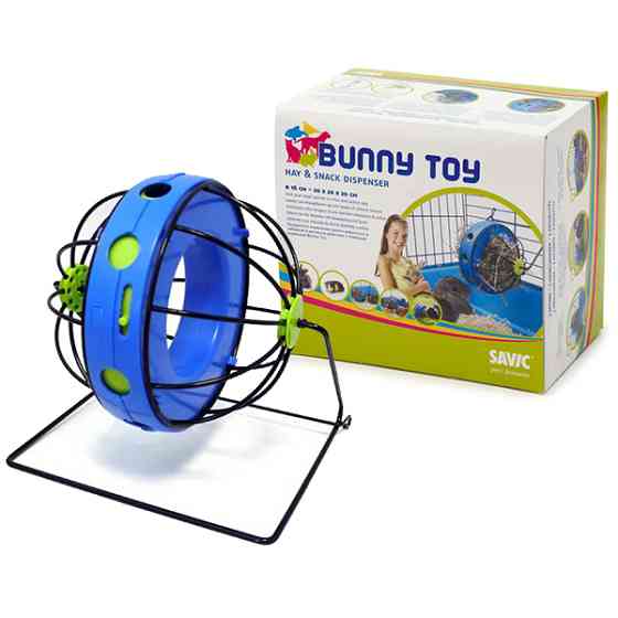 Savic Bunny Toy САВІК БАННІ ТОЙ годівниця для сіна та ласощів для гризунів Київ