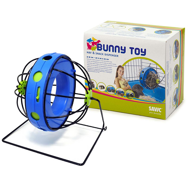 Savic Bunny Toy САВІК БАННІ ТОЙ годівниця для сіна та ласощів для гризунів Київ - фото 1