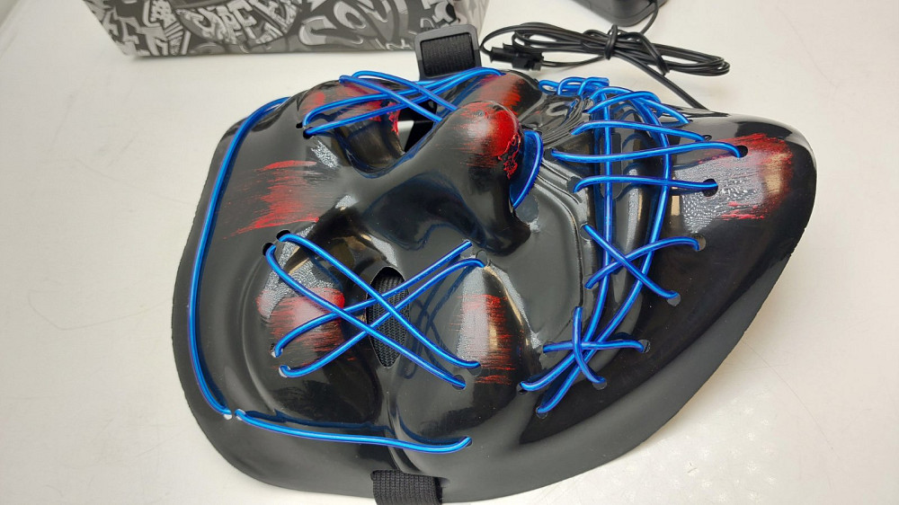 Неонова LED маска для вечірок Луцьк - фото 5