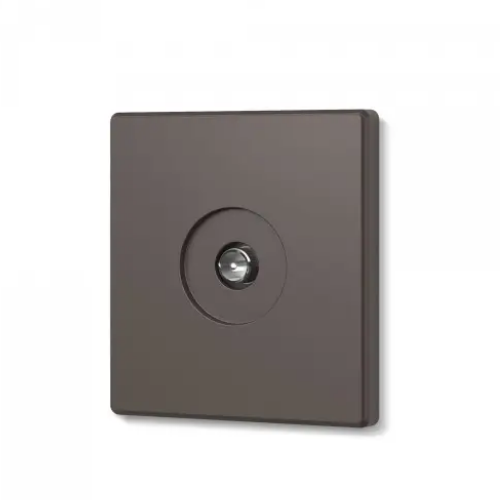 Розетка TV одинарна телевізійна мокко VIDEX NOTA (VF-NT-SK1TV-BR) Житомир