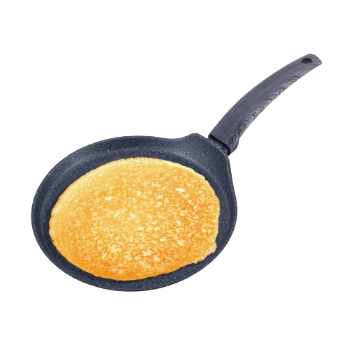 Сковорідка для млинців d24см алюміній а/п Black marble 4126 KAMILLE Житомир