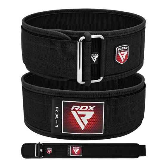 Пояс для важкої атлетики RDX RX-1 Black L Кам'янське
