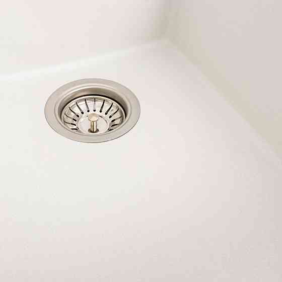 VALESO Гранітна мийка для кухні VALESO SOKIL 4150 матова Білосніжна Коломыя