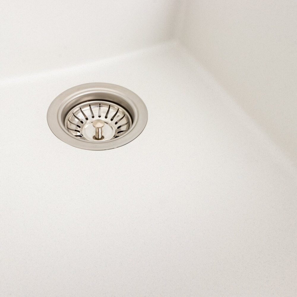 VALESO Гранітна мийка для кухні VALESO SOKIL 4150 матова Білосніжна Коломыя - изображение 5