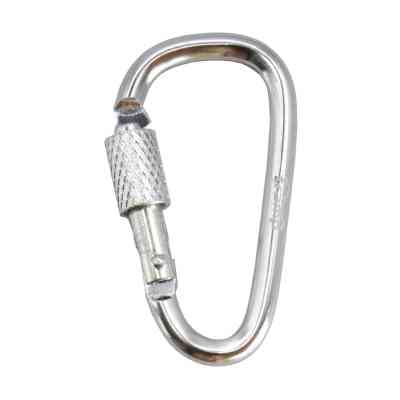 Карабін туристичний Tramp Набір 10 шт з муфтою 5 cм Silver (UTRA-299-silver) Вінниця