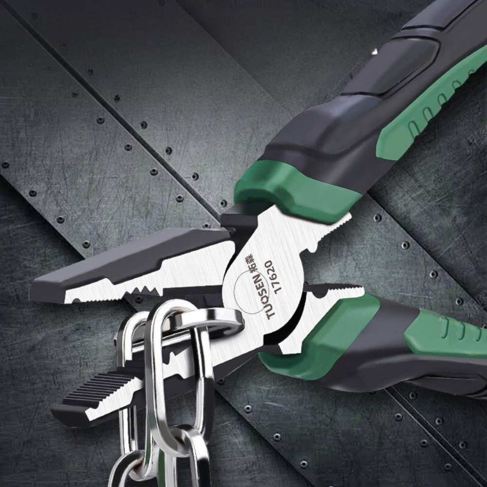 Набір інструментів ручних 3 шт: бокорізи, довгогубці, комбіновані плоскогубці з сумкою для слюсарних робіт, електромонтажних Кам'янець-Подільський - фото 6