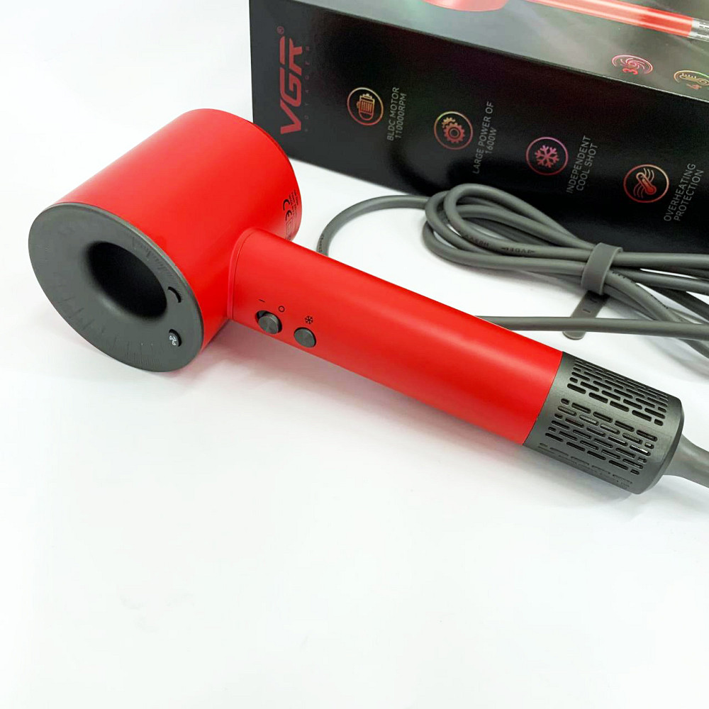 Хороший мощный фен, Фен с холодным и теплым режимами, Фен для объемной укладки для дома и салона TL-97 Львов - изображение 2